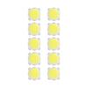 10pcs Round COB 3W High Power LED Chip Bulb Lamp Light Warm White
