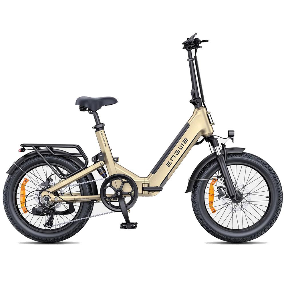 Electric Bicycle Engwe L20 3.0 BOOST 20" Top Speed 25Km/h Fully Suspended Adult Electric Bicycle 48V 13.5AH Hydraulic Brake