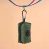 with Carabiner Clip Dog Poop Bag Holder Portable Animal Waste Collection Pouch  Walking