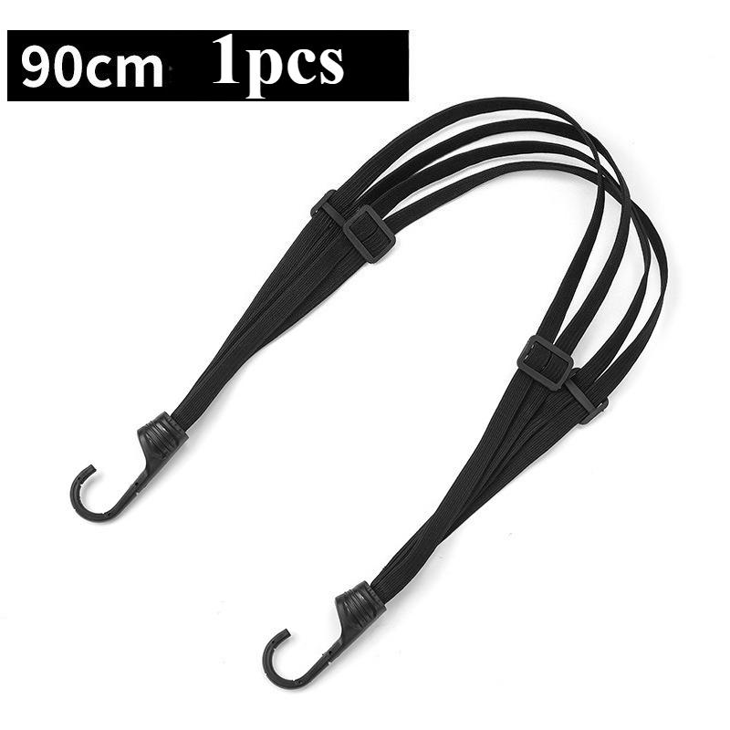 60cm/90cm Motorcycle Elastic Suitcase with Safety Hook-Versatile Helmet Mesh Gear Transport Durable and Sleek for Daily Travel