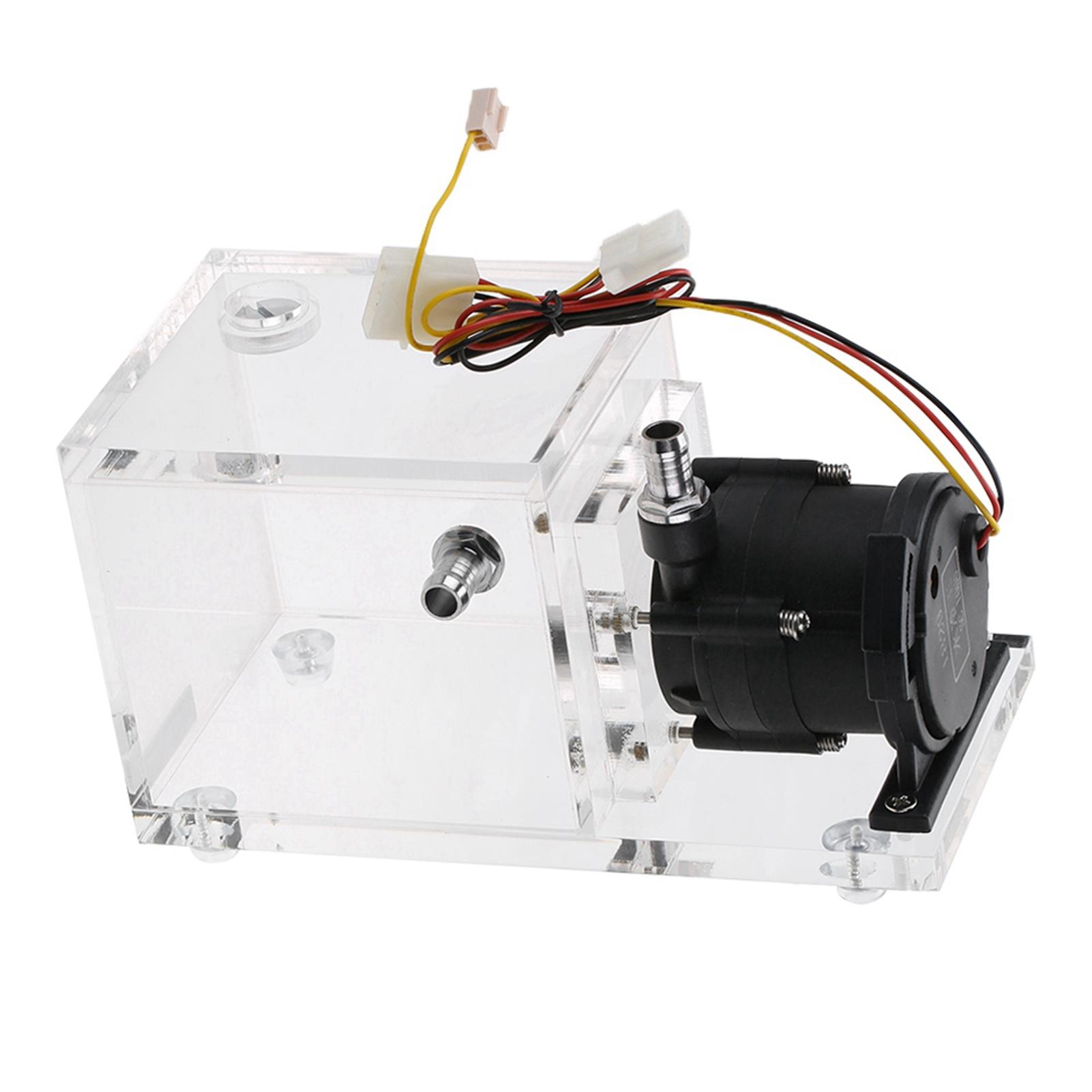 

Интегрированный 890 мл ПК охлаждающий водяной насос акриловый бак для охлаждения воды 1200 л H