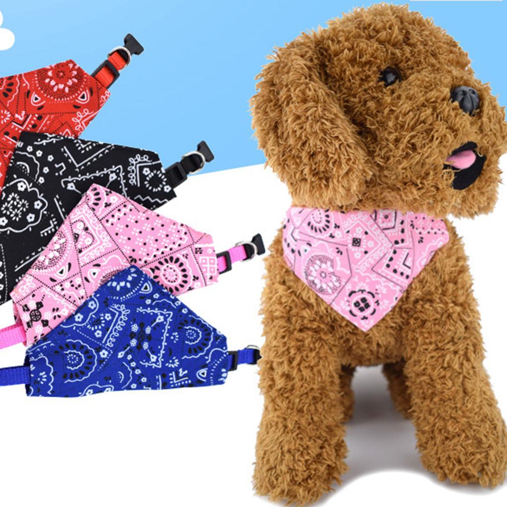 Dog Bandana Triangular Bibs Collar Scarfs Kerchief Pet Neckerchief Accessories Triangle Scarf Party Supplies