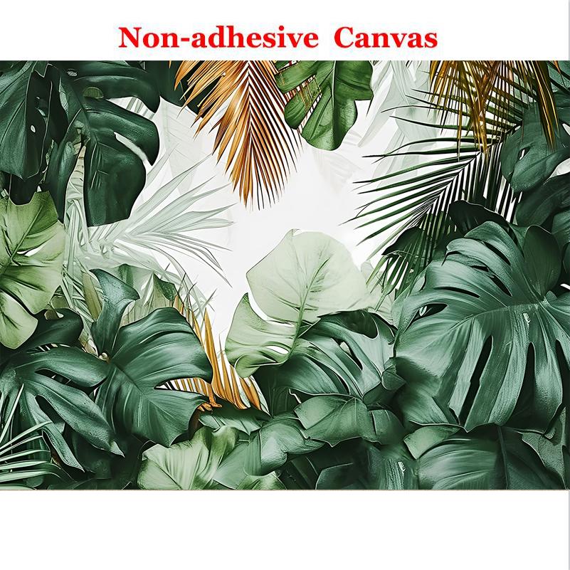 

3D Фотообои Скандинавский Тропический Лес Растения Фреска Гостиная Спальня ТВ Фон Стена Papel De Parede Домашний Декор Искусство 300cm (W) x 200cm (H)