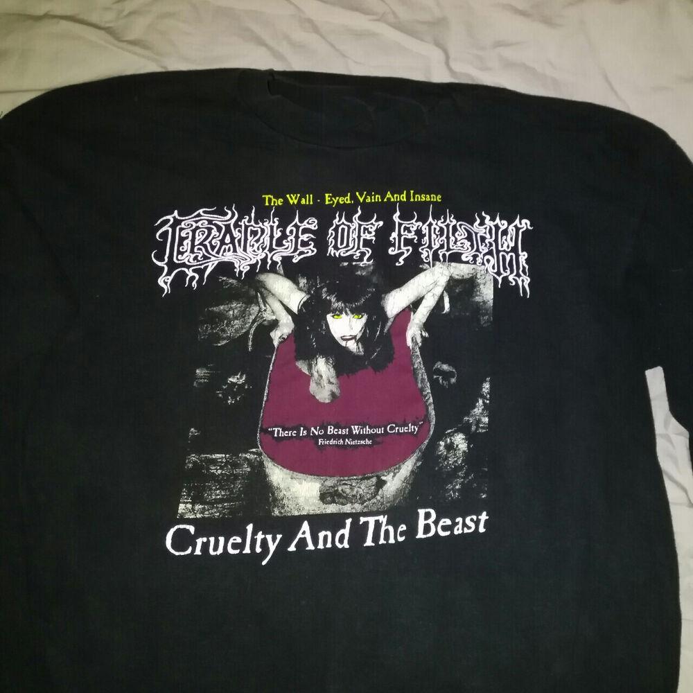 CRADLE OF FILTH BAND CRUELTY AND THE BEAST ALBUM BLACK MEN T-Shirt Unisex T-Shirt M