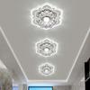 Crystal LED Ceiling Light Modern Ceiling Light Flower Shape LED Recessed Light Decorative Accent Lamp for Gallery Exhibition