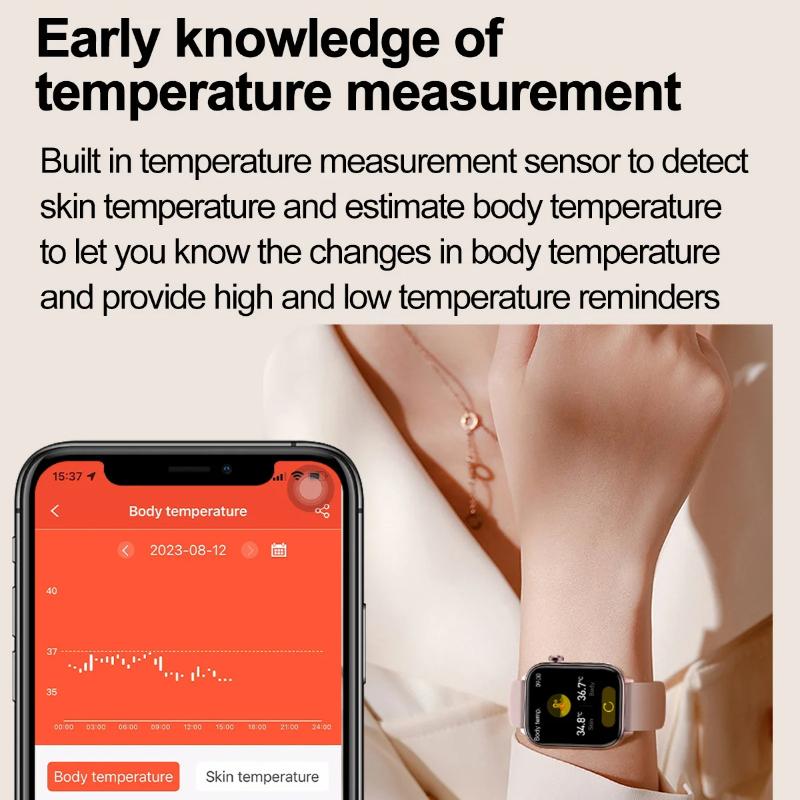 2025 New ECG+PPG Blood Fat Uric Acid Health Smartwatch Men Women Heart Rate Blood Pressure Bluetooth Call Smart Watch for IOS Android