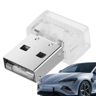 Éclairage LED pour voiture, Lampe portable pour l'ambiance de la voiture - Lumière d'ambiance USB pour voiture, Nuit enfichable