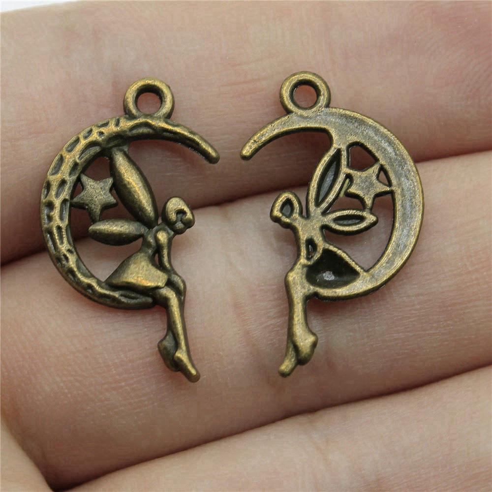 Big Angel Charms Pendant Couple Jewelry Unusual Gifts For