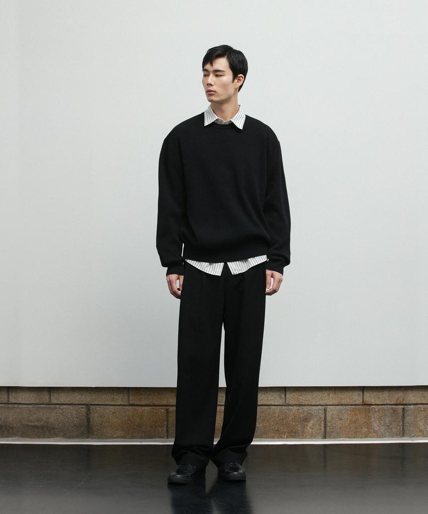 BLANKROOM Neat Slacks_Black