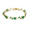 Stainless Steel Charm Cherry Bracelet for Women Bohemian Colorful Fruit Metal Chain Bracelets Party Holiday Wrist Jewelry