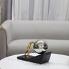Desktop Decoration Pushing The Ball Character Resins Sculpture Ornaments Mythical Figures Sisyphus Pushed The Rolling Stone Stat