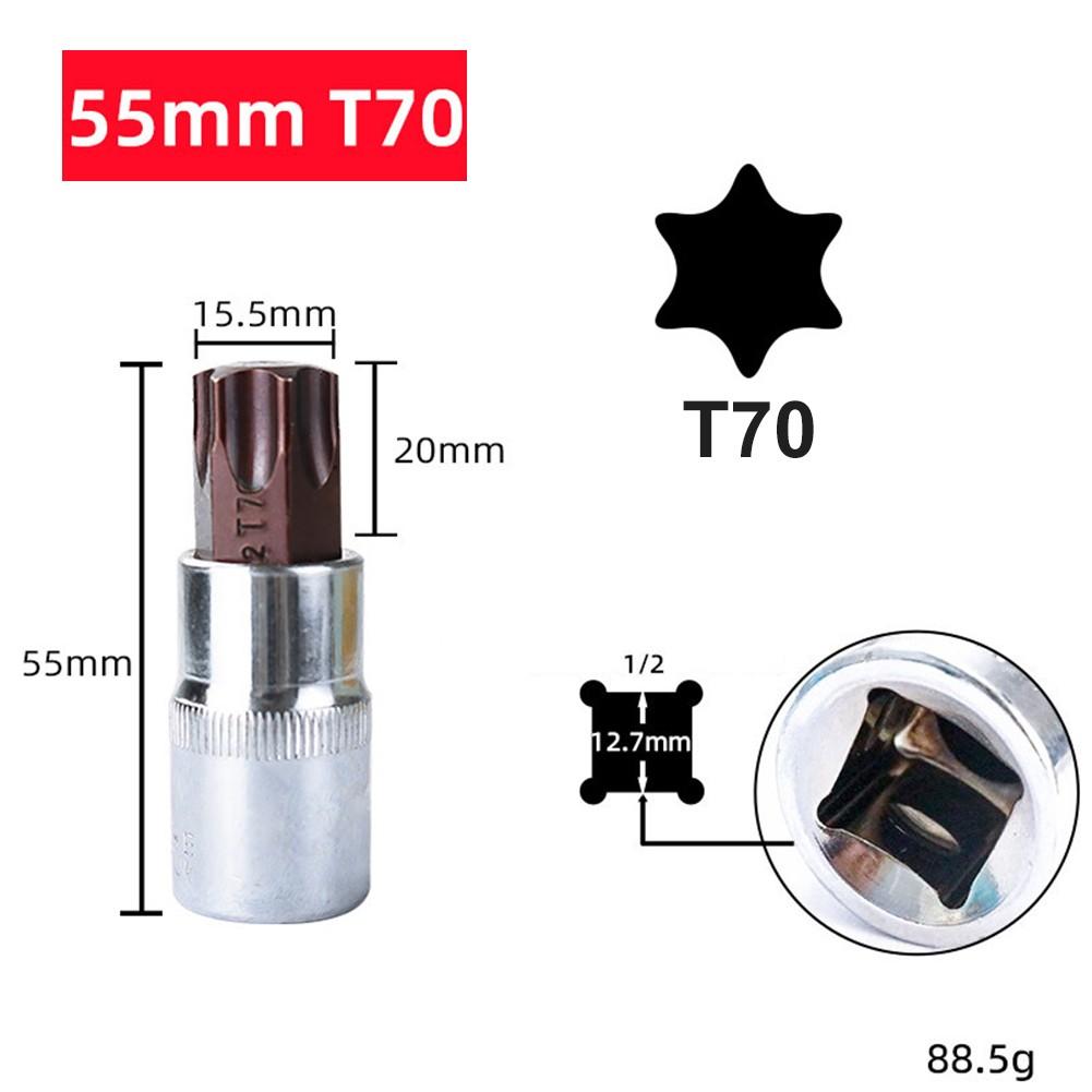 

И Совместимость Дюймовые Торцевые Головки Гаечные Ключи Торцевые Головки с Битами Torx T70