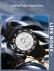 Oufannishi Men's Fashion Quartz Watch - Luminous, Waterproof, Silicone Strap, Double Calendar