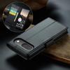 CaseMe-023 For Google Pixel 8 9 Pro/ Pixel 10/11 Pro XL 10A Luxury Magnetic Flip PU Leather Case Wallet Card Slots Cover Stand Protectives Skins Shell