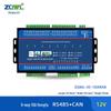 Placă de Control și Achiziție Modbus RS485 cu 8 Canale