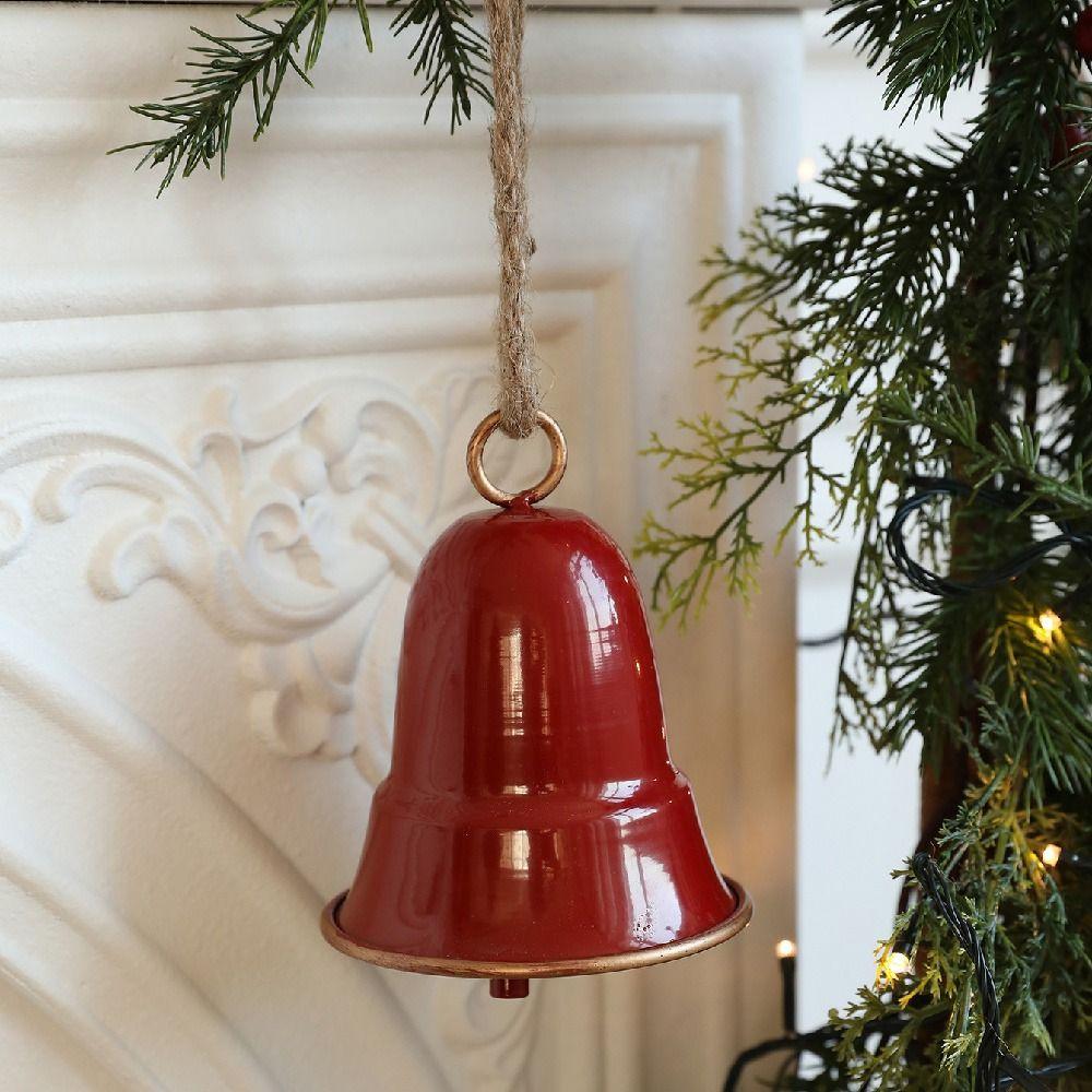 Exquisite Christmas Bell Pendant Creative Metal Hanging Bells  Holiday Party Decorations