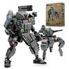 MyBuild Armed Forces Alpha Fire Support 6021 - Heavy Support Tactical Mech | Missile Pod & Combat Drone | Assembly Kit | Ages 14+