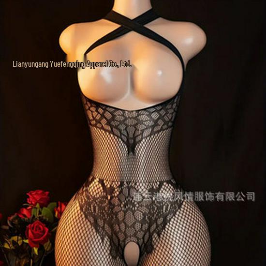 Plus Size Fishnet Lingerie - Sexy Transparent Temptation