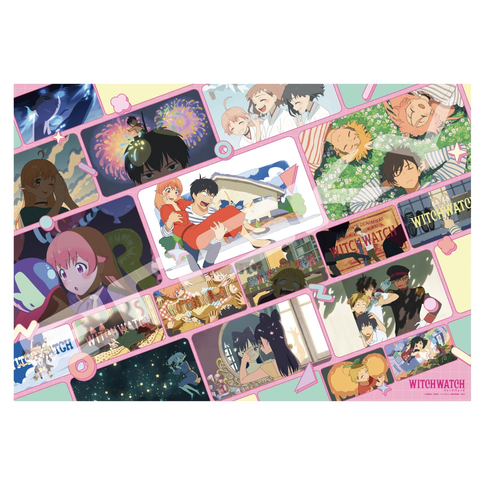 

Jigsaw Puzzle TV Anime Witch Watch 1st Cool Opening Theme 1000 Pieces (1000T-555)