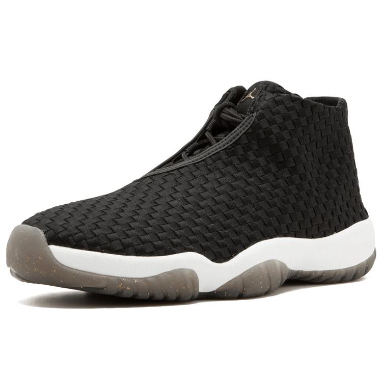 New JORDAN Future Black White Gold 656503-031