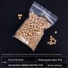 Eco-Friendly Solid Wood Colorful Beads – Natural and Mixed Hues