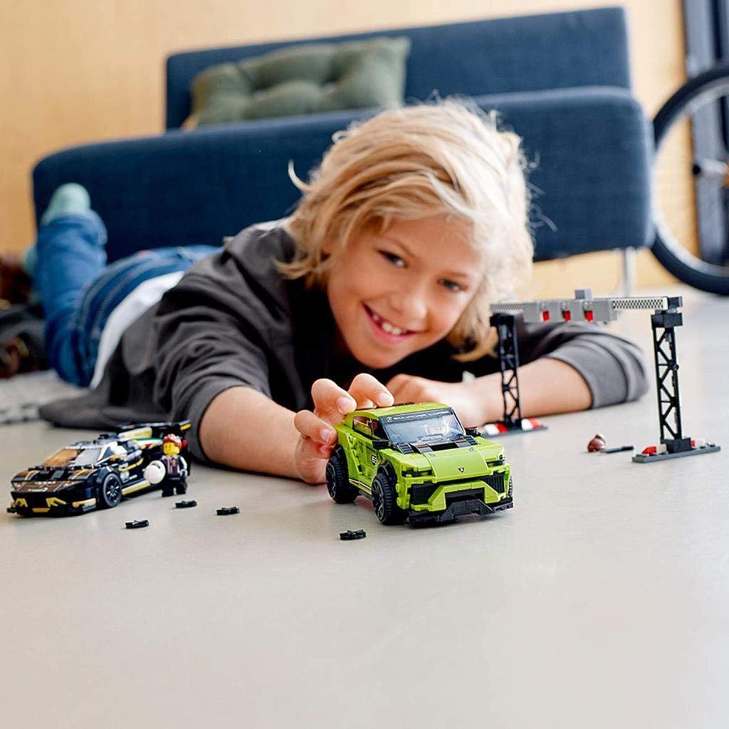 LEGO Campionul vitezei Lamborghini Urus Huracan Super Trofeo EVO 76899 ST-X &