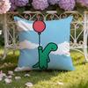 Cute Anime J-JOGUMAN Cushion Cover Home & Car Dual-Scene Pillow Cover: Reversible for Premium Comfort