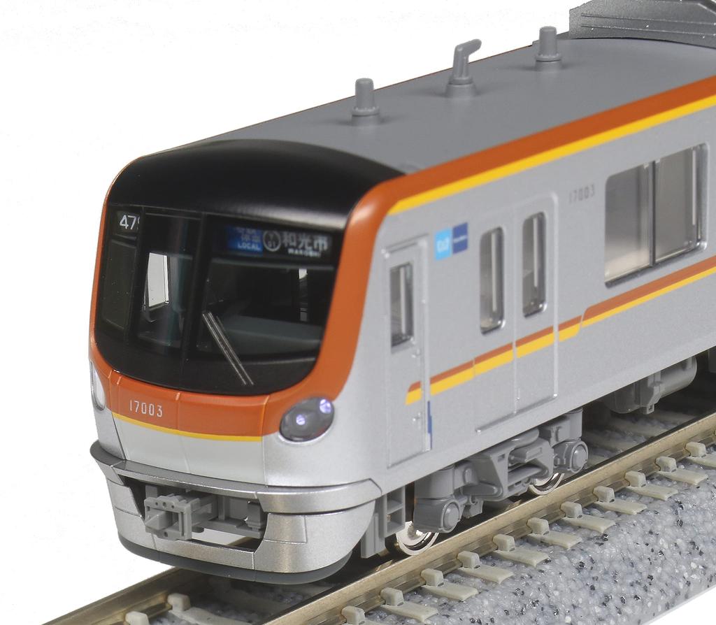 KATO N Gauge Tokyo Metro Yurakucho Line 17000 Series Základní sada Železniční model vlakové linky/Fukutoshin 6-Car 10-1758
