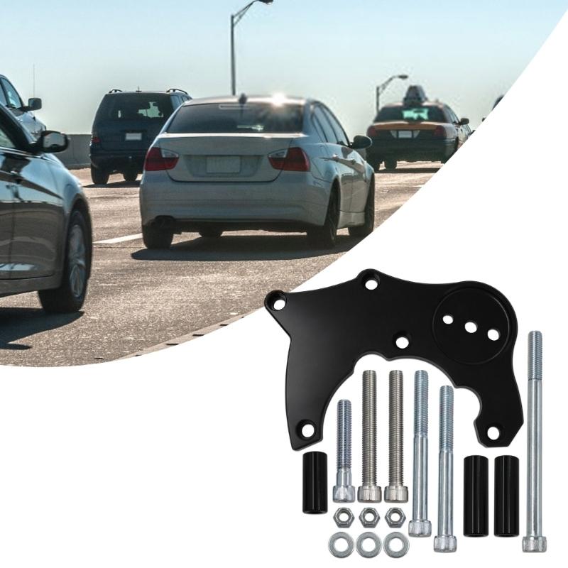 Sturdy Engine Accessories Drive Passenger Side Air Conditioning Compressor Bracket Support Holder Aluminum Alloy for LS6