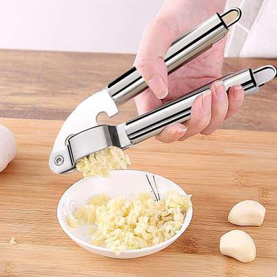 Schiacciaaglio Acciaio Inossidabile Rimovibile Tritaghiaccio Cucina Cottura Verdure Spremi Zenzero Schiacciapatate Manuale Zenzero Trituratori Strumenti
