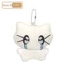 1-20PCS Cute Headphones Kitten Couple Keychain Mini Crying Cat Doll Plush Keyring Cartoon Bag Pendant Charms Party Favours