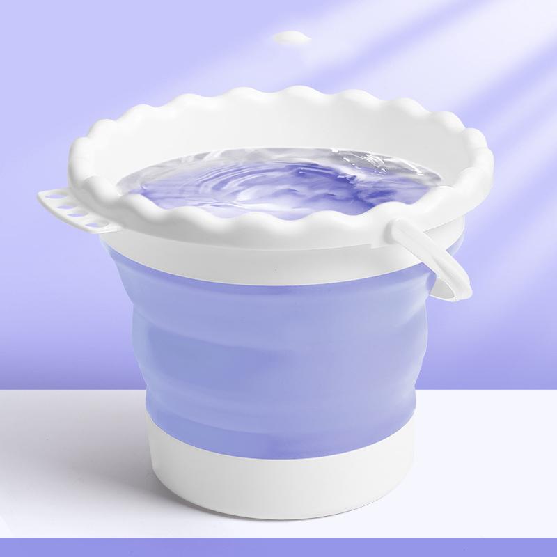 Foldable Water Bucket Essential For Fishing Camping Travel Collapsible Pail With Handle For Easy Storage Outdoor Use