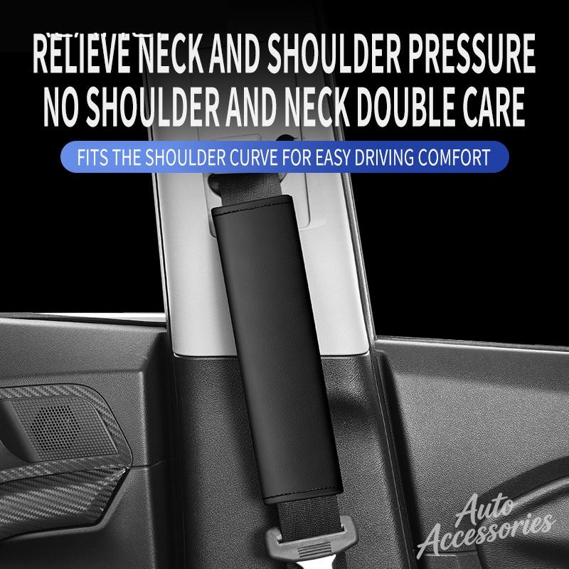 Leather Car Seat Belt Shoulder Protection Cover Shoulder Pads For BMW M Power Performance M3 M5 X1 X3 X5 X6 E46 E39 E36 E60 E90 DV1