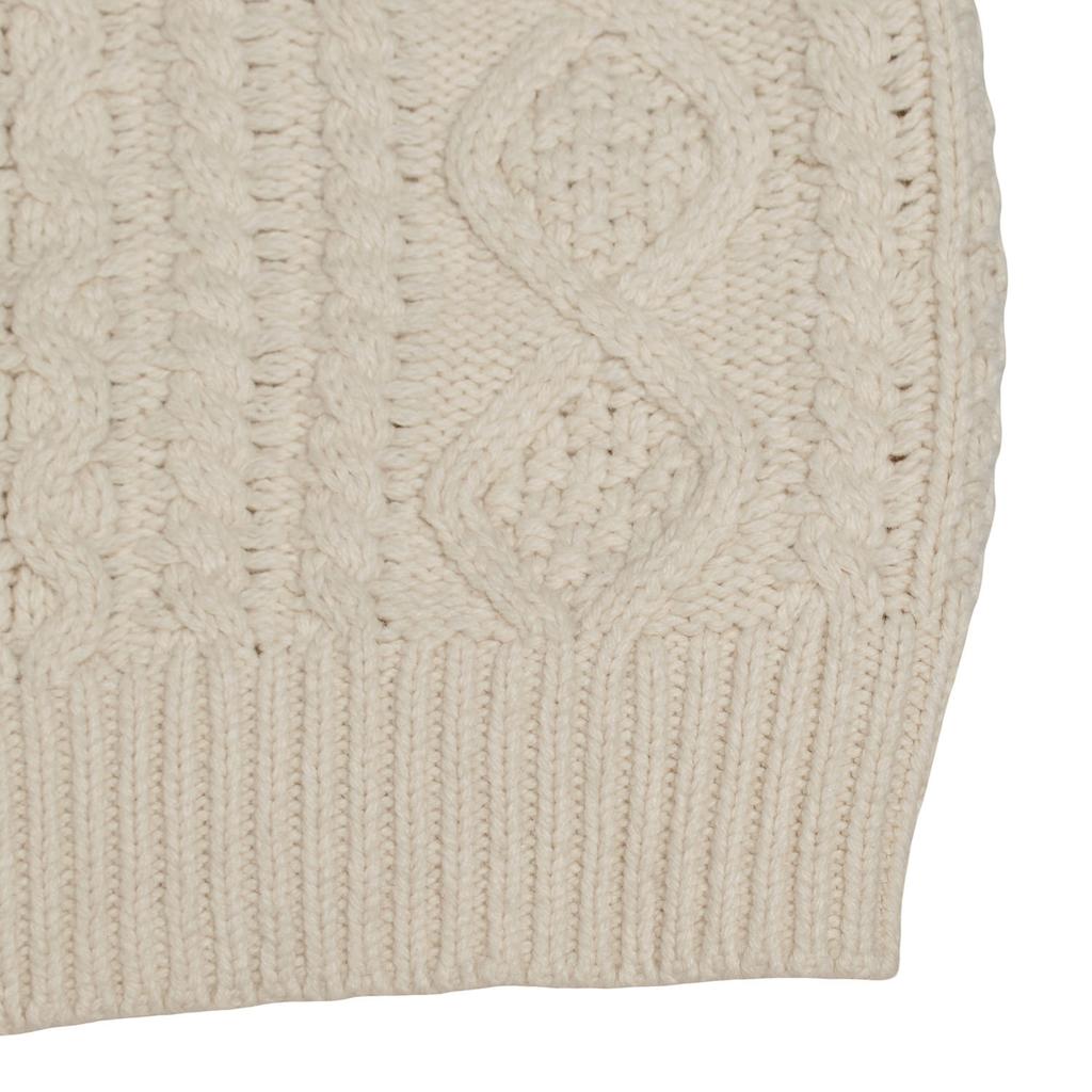 Jersey Trenzado Cuello Redondo 478432 para Niña