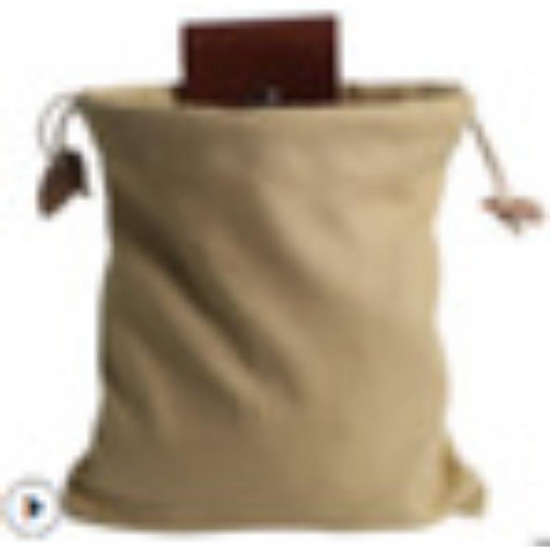 Medieval Renaissance Bushcraft Bag Leather Cover Buckle Foldable Heavy Duty Tool Pouch With Drawstring For Outdoors Camping Bags