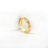 Fashion Jewelry Vacation Wind Shell Ring Personality Trend Geometric Splicing Single Ring Stainless Steel Open Ring