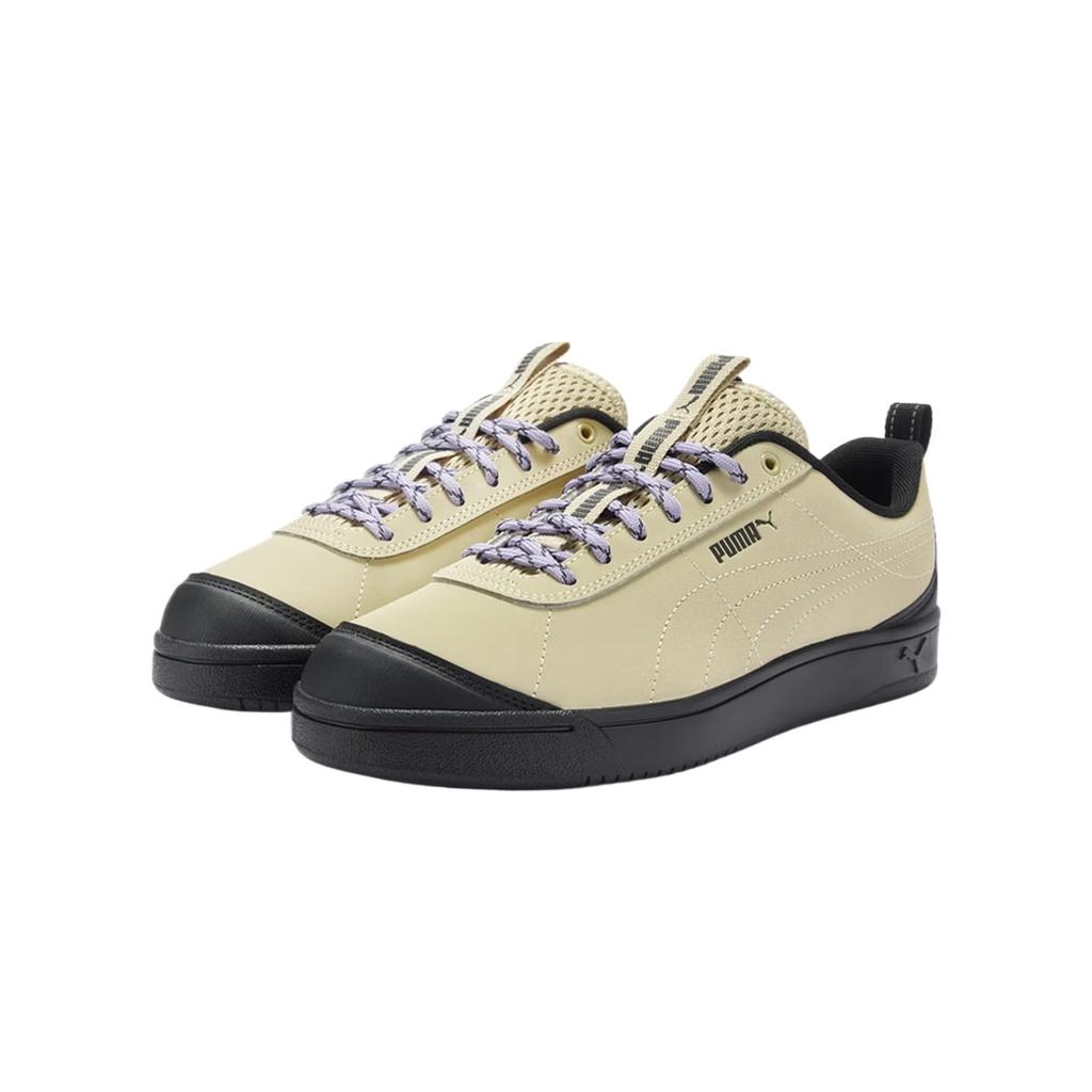 PUMA Grounded Artificial Leather Slip Resistant Low top Skateboard Shoes Unisex 408705-02