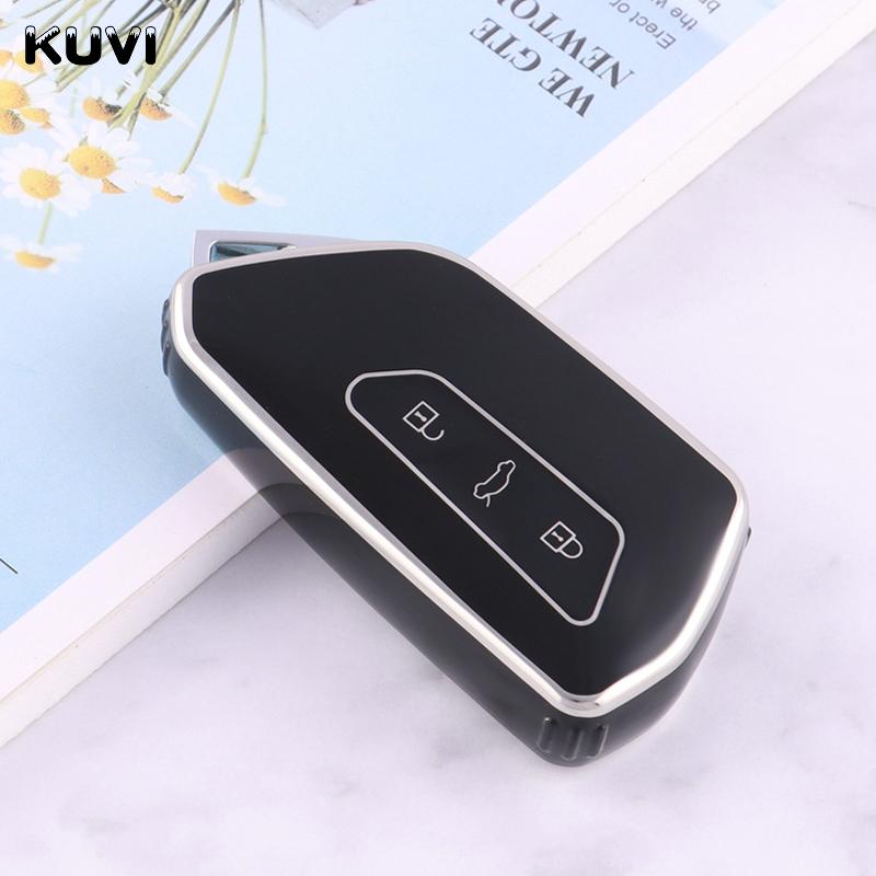 TPU Car Key Case Cover for VW Volkswagen/Golf 8 MK8 ID.3 ID.4 /Cupra/Skoda/Octavia A8/SEAT/Leon MK4 2020 2021/Formentor/Tarraco