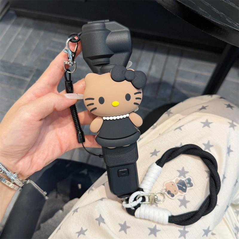 KT Cat Style TPU Protective Case DJI Osmo Pocket 3 4 Magnetic Snap Cover Full Body Shockproof Shell