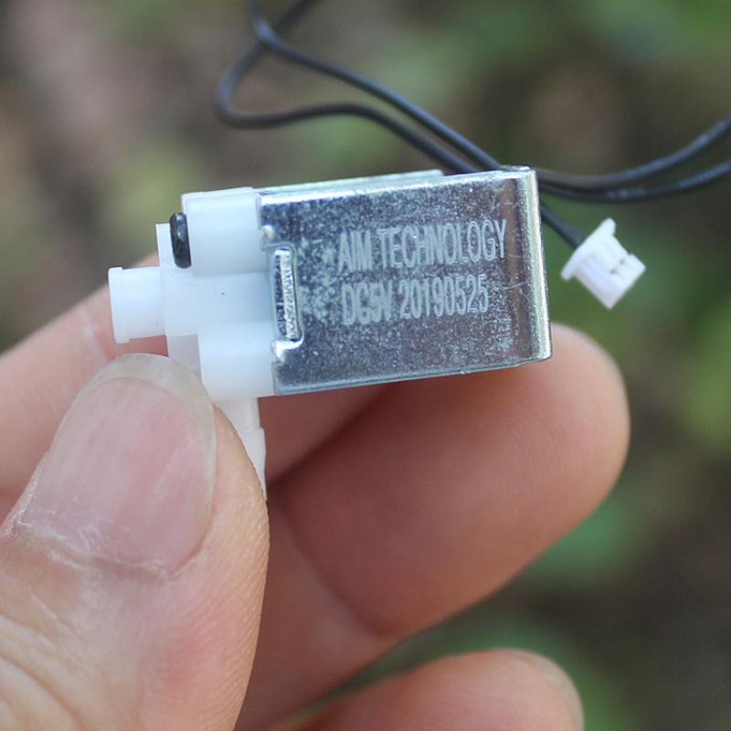 1 Piece Diy Normally Closed Micro Control Watering Electromagnetic Valve Dc5V Mini 2-Position Water Valve Solenoid Valve