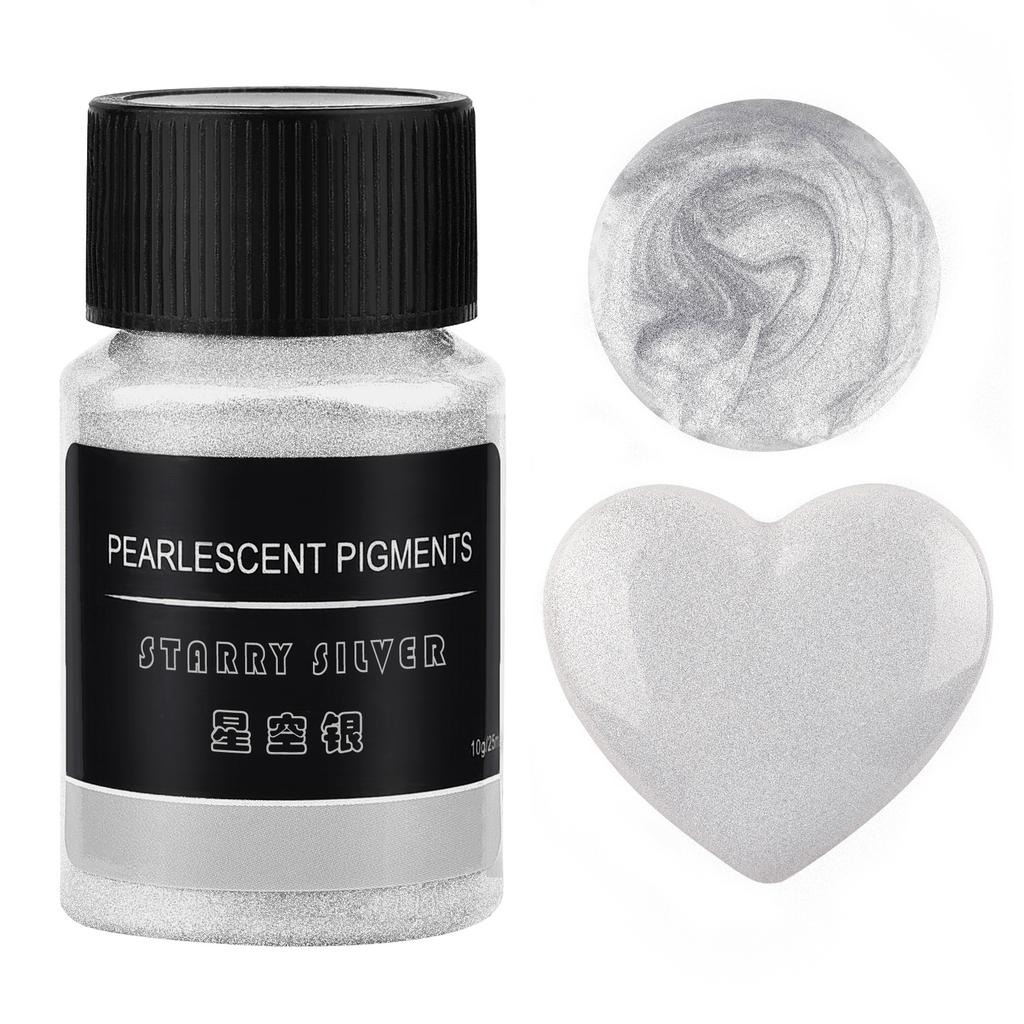 24 Farben Perlmuttpulver Kerzenfarbe Seifenpigment Für Kerzenherstellung Epoxidharz Pigment DIY Farbstoff Pigment Perlenpulver