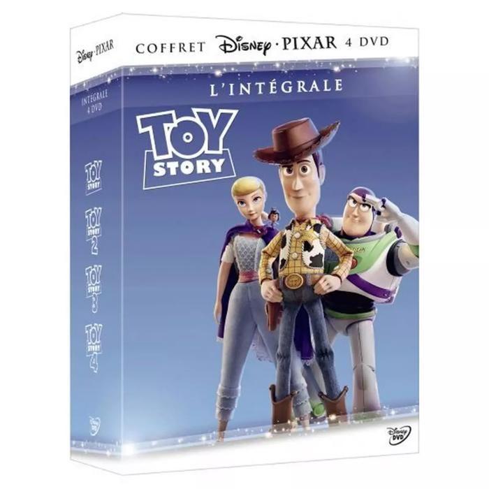 Coffret DVD Toy Story - Intégrale 1 à 4 - 4 films Animation Dessin animé