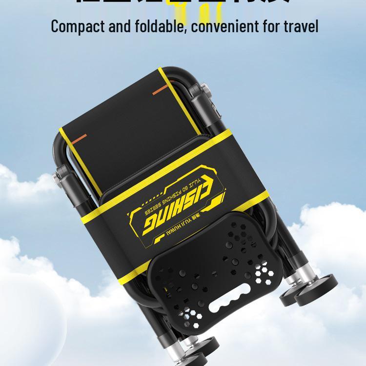 Multi-Functional Folding Fishing Chair: Portable, Reclining, All-Terrain Fishing Seat