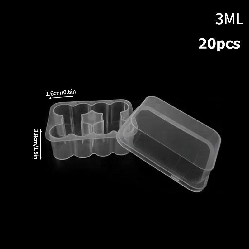 1-50pcs Vial Storage Case 3ML Peptide Storage Box Peptide Case Peptide Storage Case Vial Organizer Refrigerator Organizer
