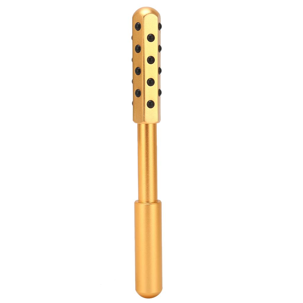 Face Roller Massager 24 Germanium Particles Skin Firming Lifting Massage Beauty StickGolden