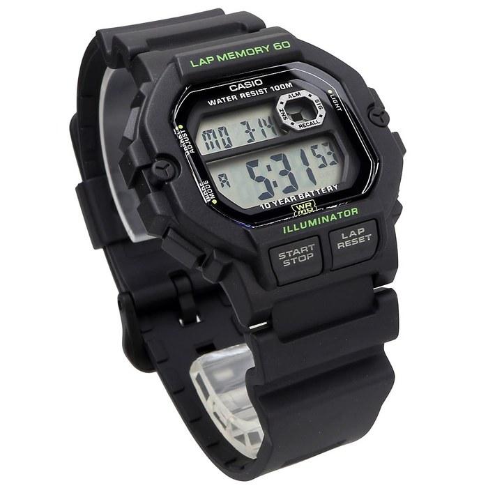 Casio Sport Gear Digital Men's Watch WS-1400H-1AV Black