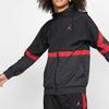Jordan Diamond Cement Running Training Sports Hooded Jacket Men Outerwear Black Red AR3243-010