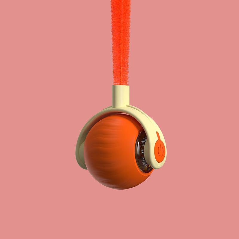 Cat Interactive Ball Toys Bite Resistant Automatic Cat Teasing Ball Rolling Ball Smart Pet Electric Toy Dog Cat Training