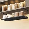 Retractable Under-Cabinet Storage Rack for Kitchen
