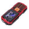 Large Buttons Cell Phone 4G LTE Unlocked with SOS Key 16800mAh Dual SIM MP3 Calling SMS Functions Internet Red